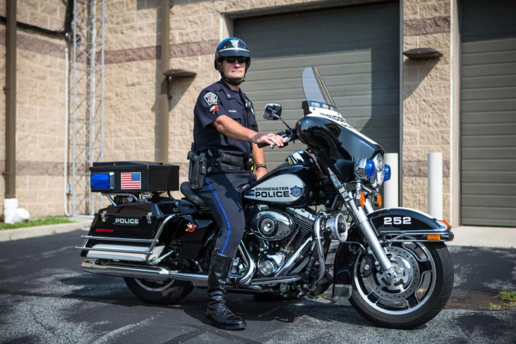 BPD Motorcycle Unit member