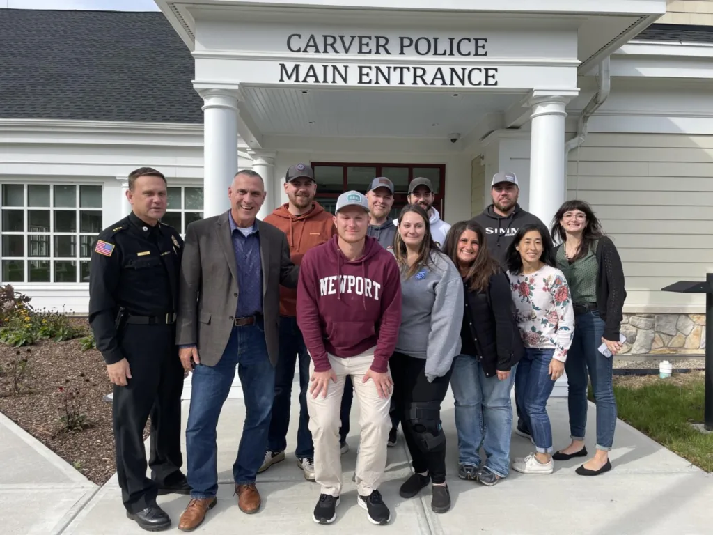 Plymouth County Outreach hosted officers and employees from Wausau, Wisconsin for two days as part of the Law Enforcement/First Responder Diversion Mentor program. (Photo courtesy Plymouth County Outreach)