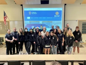 The Bridgewater Police Department recently concluded its first Criminal Justice Program for local high school students.