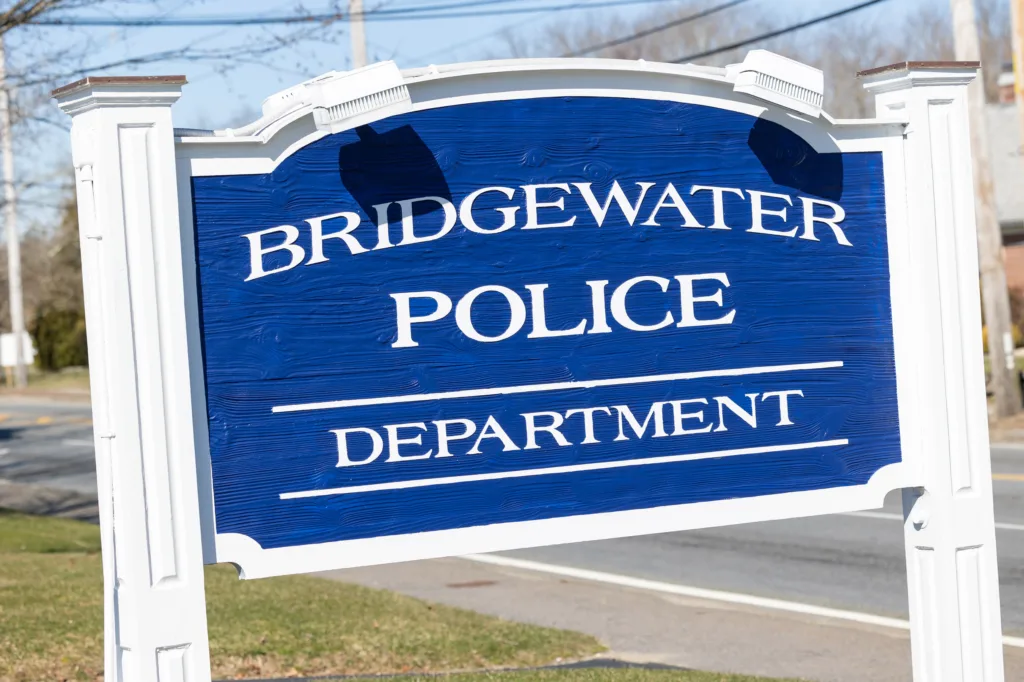 Bridgewater Police Department Sign