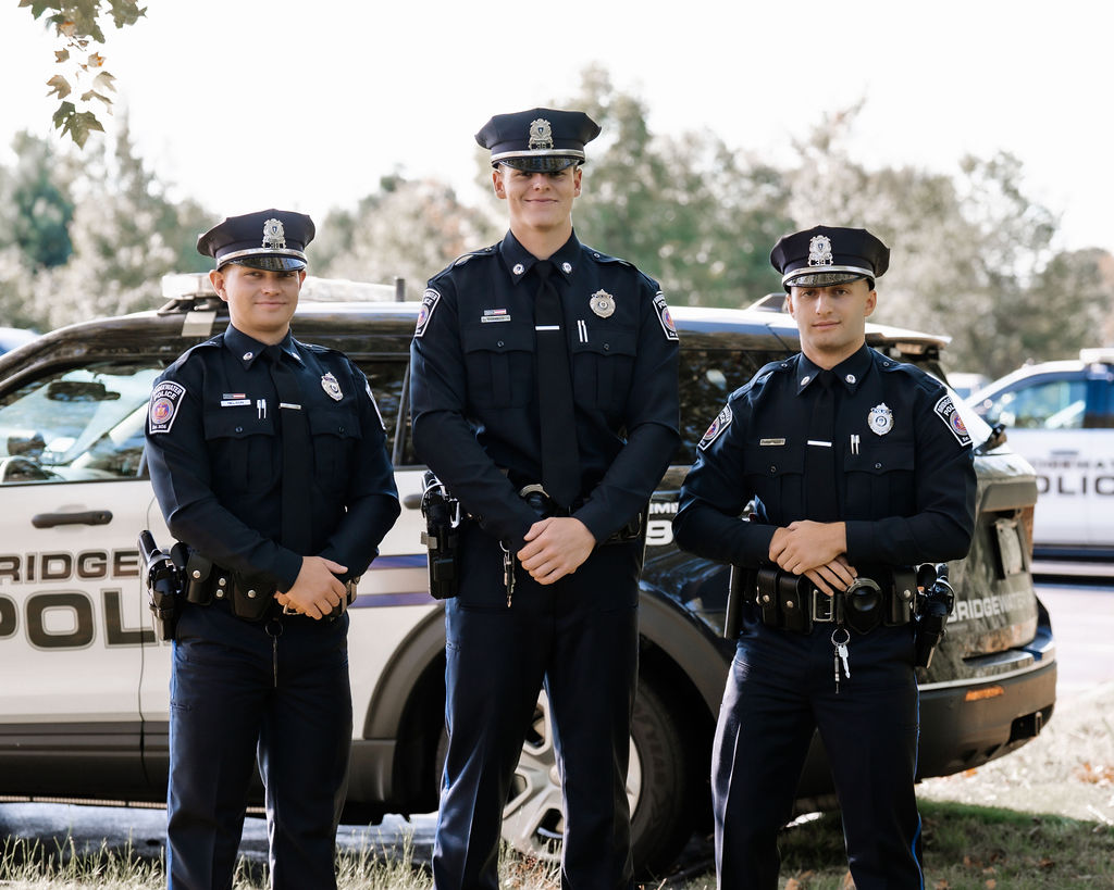 Bridgewater Police at a Fourth of July Parade